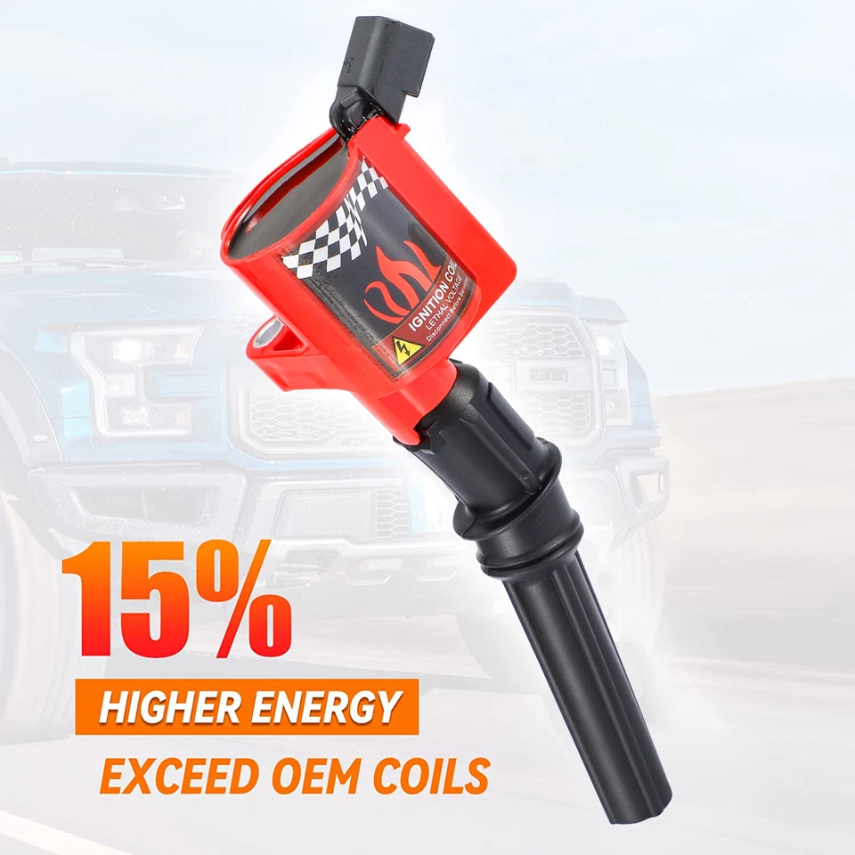 Катушка зажигания упаковка 8 шт. для Ford Mustang Lincoln Mercury Expedition 4,6/5,4 л DG508 - Изображение 2 из 4