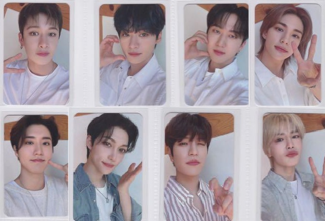Stray kids NACIFIC 13th Official Photocard hyunjin felix bangchan