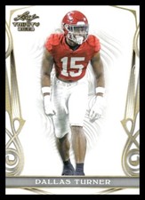 2023 Leaf Trinity Dallas Turner Rc #62