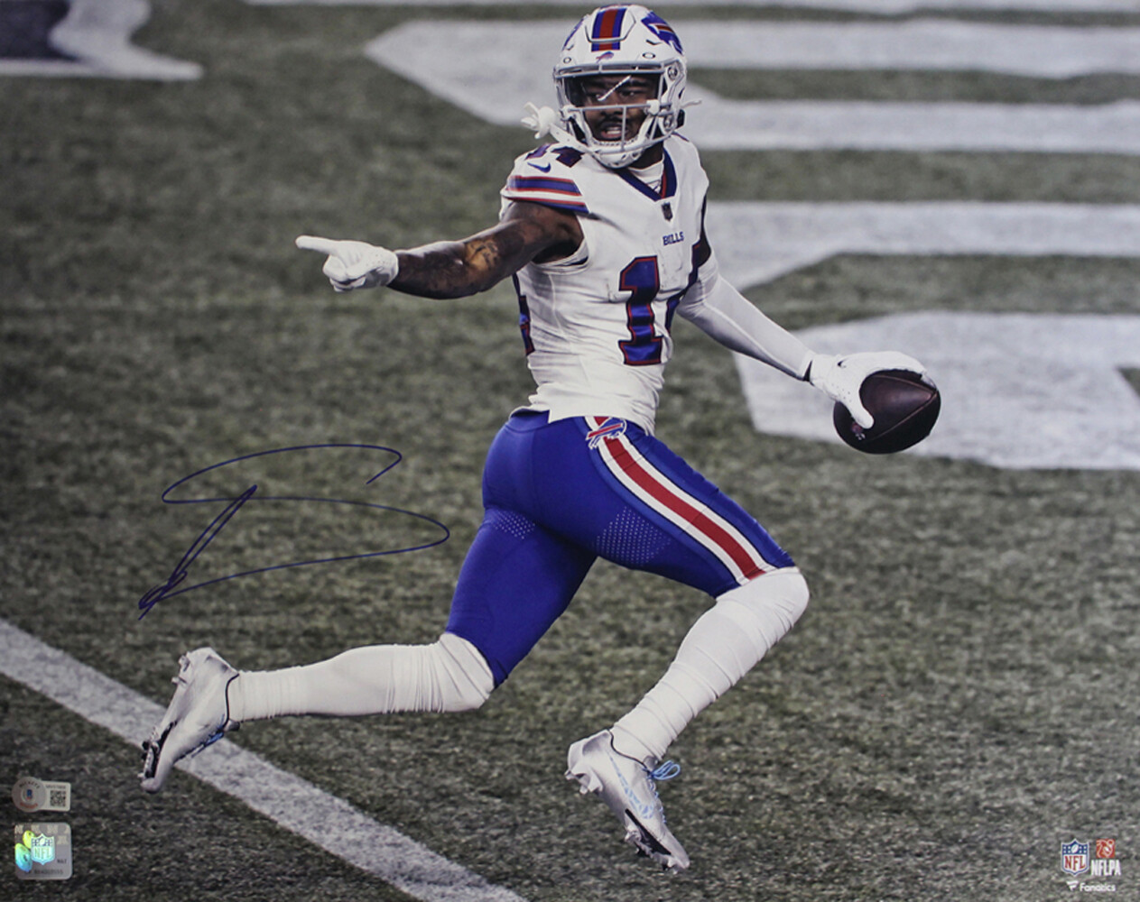Stefon Diggs Autographed Signed Buffalo Bills 16X20 Photo Beckett 