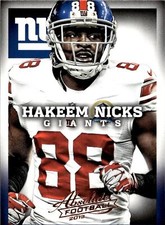 2013 Panini Absolute #65 Hakeem Nicks Retail