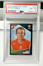 2004 PANINI UEFA Euro ARJEN ROBBEN PSA 8 NM MT #332