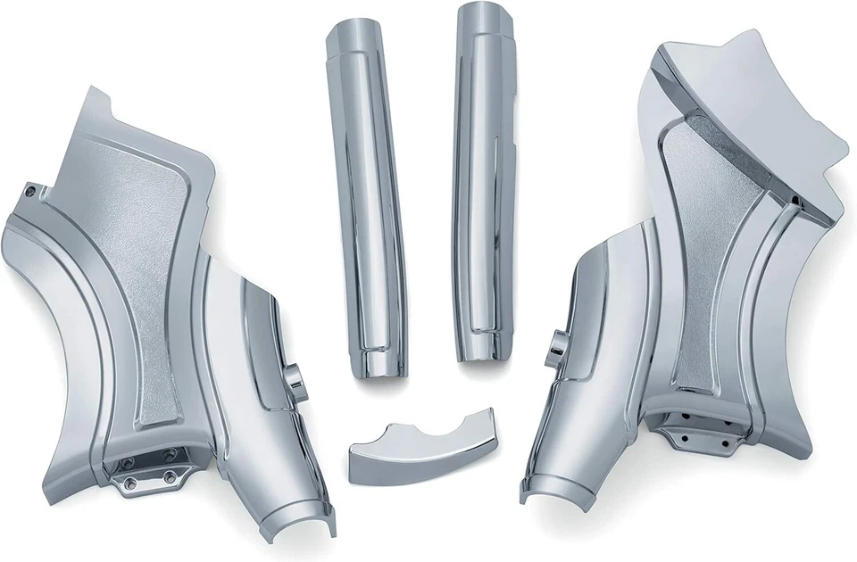 Cubiertas de cuello cromadas Kuryakyn 5195 Indian Chieftain/Roadmaster/Springfield 2014-22 Foto 2 de 2