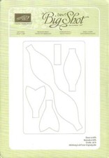 STAMPIN' UP GIFT BOW - BIGZ L BIG SHOT SIZZIX - 6" x 8-3/4" DIE - NEW