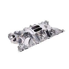 Bbf 460 429 Carb Intake Manifold Dual Plane Aluminum For Ford Big Block Polished