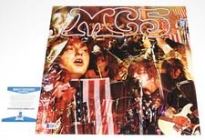 WAYNE KRAMER SIGNED MC5 KICK OUT THE JAMS ALBUM FLAT PHOTO PROOF BECKETT COA BAS