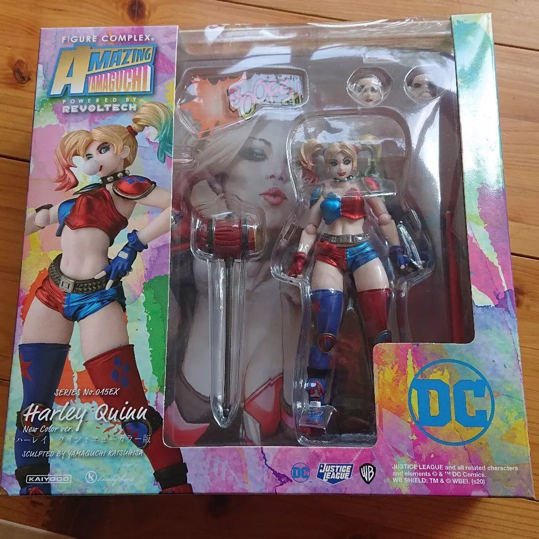 Amazing Yamaguchi No.015 EX Harley Quinn New Color Edition Figure From Japan