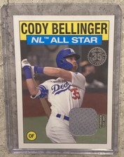 2021 Topps Series 2  1986 All Star Jersey Relic  Cody Bellinger  Dodgers