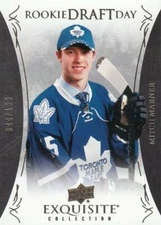 2016-17 UD Exquisite Rookie Draft Day #RDD-MM Mitch Marner 044/199 RC Leafs SP