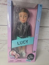 I'm A Girly Fashion Doll Lucy w/Brown Interchangeable Removable Synthetic Wig 
