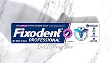 Fixodent Professional Ultimate Denture Adhesive Cream 1.8 oz Precision Tip