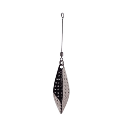 BKK TEASER BLADE WS1 2er-Pack Einhänger-Spinnerblatt silber #SS - #XL