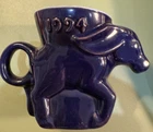 Vintage Frankoma 1994 Political Democrat Mug Donkey