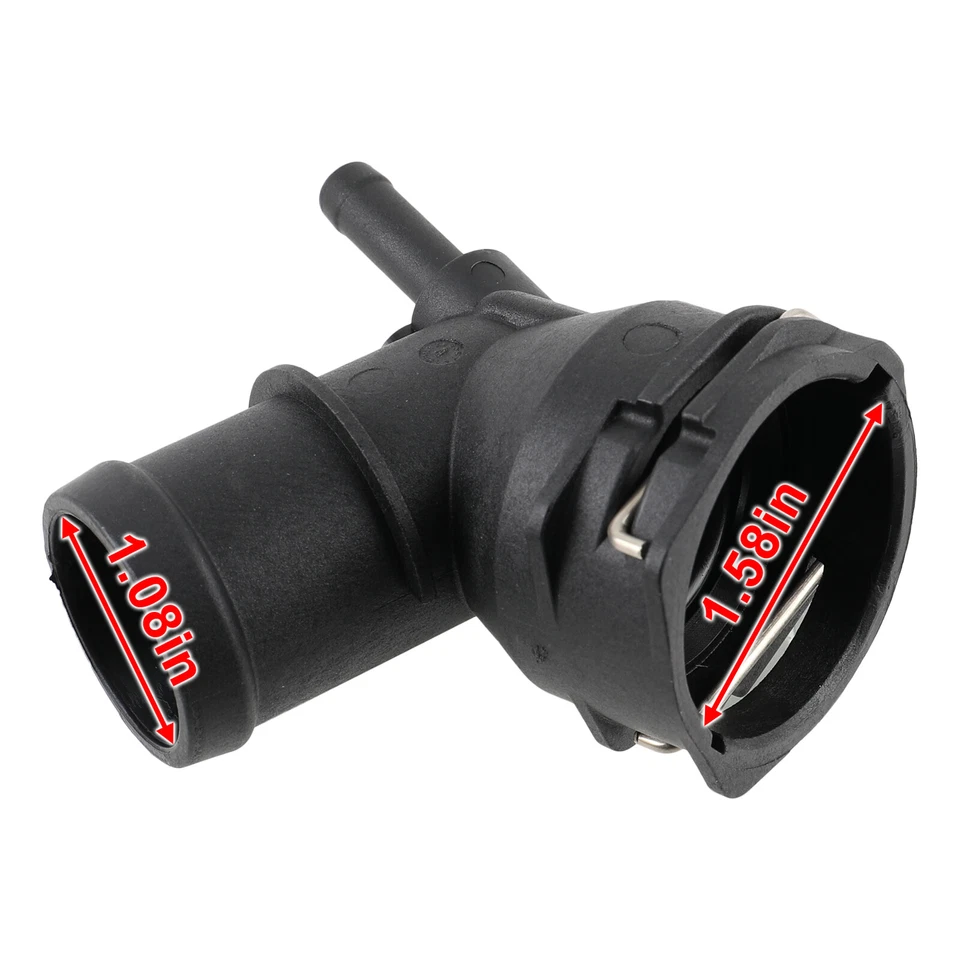 Upper Radiator Coolant Pipe Connector Hose for 2012-2012 AUDI A3 ATTRACTION Foto 2 de 4