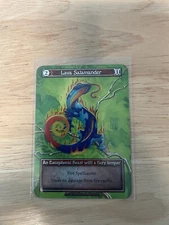 Sorcery Beta Lava Salamander (FOIL).