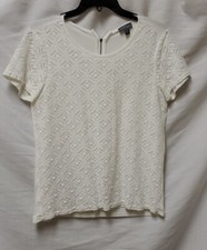 Market & Spruce Women's Shirt Shirt Sleeve Size M.