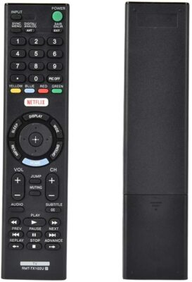 Replace Remote for Sony Bravia TV RMT-TX102B RMT-TX300E RMT-TX200U RMT-TX300U