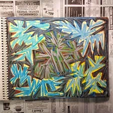 Drawing 11X14" Oil Pastel on Paper