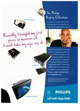 1998 Philips Display Collection Technology Video Vintage Print Advertisement