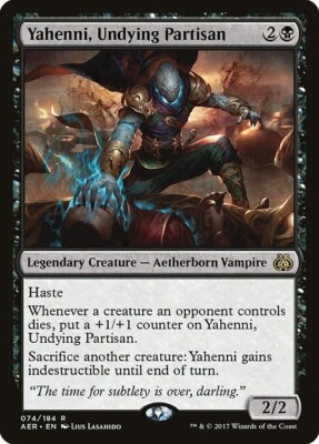 Yahenni, Undying Partisan 1x  MtG Aether Revolt SP/NM