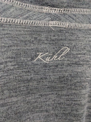 Kuhl Pullover Damen mittelgrau Lea Pulli Langarm Outdoor Wandern Camping - Bild 6 von 11