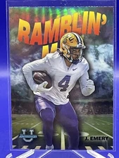 2022 Bowman Chrome University Ramblin Man Holo #RM-7 John Emery LSU SP