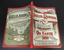 Wheeler Rawson Catalogue For RDR2 Game  Game Props Collectible Birthday Book