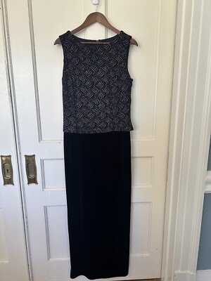 Vintage 90s Scott McClintock Velvet Sparkle Formal Dress Womens Size 14 Blue | eBay Vintage 90s Scott McClintock Velvet Sparkle Formal Dress Womens Size 14 Blue | eBay