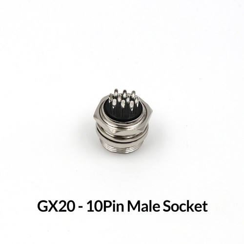 GX12 / GX16 / GX20 Aviation Connector Plug / Socket Metal Panel / Inline Cable - Picture 91 of 148