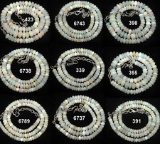 opal beaded necklace opal gemstone necklace fire opal 16 '' gift for girlfriend