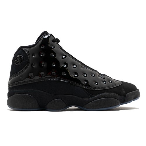 jordan 13 black cap and gown