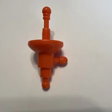 TMNT Party Wagon Van PART ONLY Radar Gun 1989 Playmates Vtg 80s Toy Orange