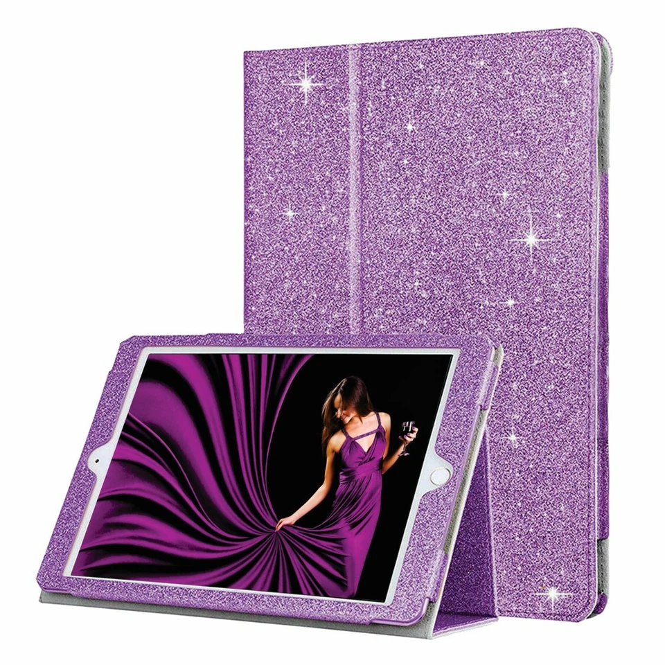 Bling Glitter Luxury Case Cover For Apple iPad 2 3 4 mini Air2 9.7 2017-18 Pro - Image 3 of 3