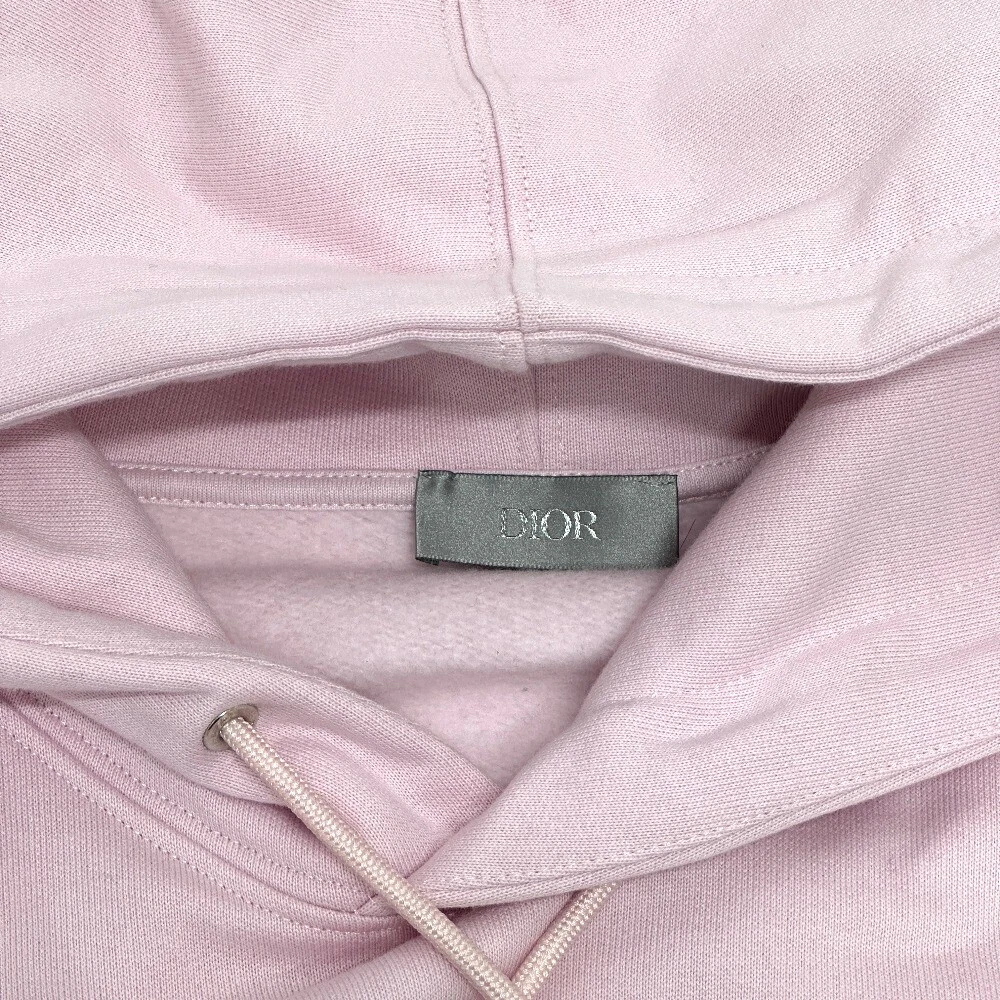 Dior 113J698A0531 CD Logo Pullover Abbigliamento Parka Cotone Rosa