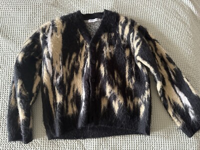 No Maintenance Shag Cardigan Medium M Strick | eBay