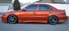 1998 1999 2000 2001 2002 TOYOTA COROLLA TRD STYLE SIDE SKIRTS KIT