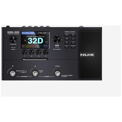 NEU: NUX MG-30 Multieffektgerät E-Gitarre
