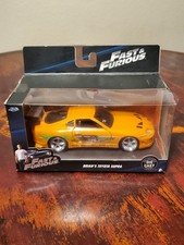2017 Jada Fast Furious Orange Brian's Toyota Supra Collector's Series 1/32