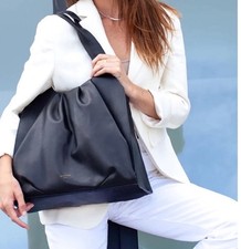 Storksak Leather Diaper Bag