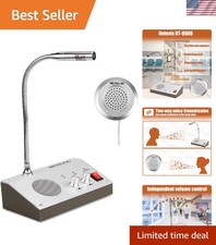 Professional Window Intercom System RT-9908 - Dual Channel with Recording Option