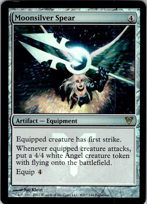 Magic | PRE | Moonsilver Spear | 217 | NM | Foil