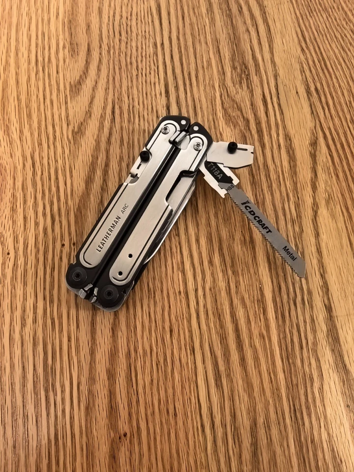 T-shank adapter for LEATHERMAN ARC/FREE P4 - FIT BOSCH T118 SAW BLADE(1-1.2MM) - Image 2 of 4