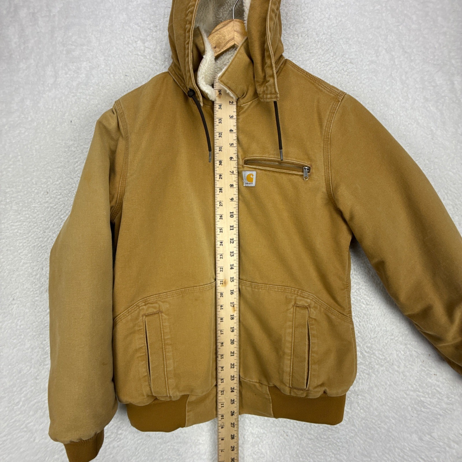 Carhartt Wildwood Jacket Sherpa Lined Womens Medium Wildwood 100815 211 Brown thumbnail 6