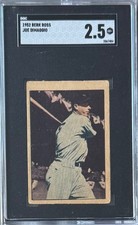1952 Berk Ross Joe DiMaggio HOF New York Yankees SGC 3 VG+FREE SHIPPING!
