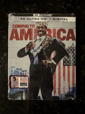 Coming to America 4K UHD Blu-ray Best Buy Limited Edition OOP Steelbook
