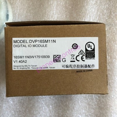 1pc Delta PLC 16DI Digital Extension Module S Series DVP16SM11N New in box