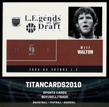 Bill Walton 2004-05 SkyBox LE Legends of the Draft Portland Trail Blazers