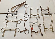 Vintage Horse Bit Tack Equestrian Western  Lot 12 Pcs - SEE VIDEO