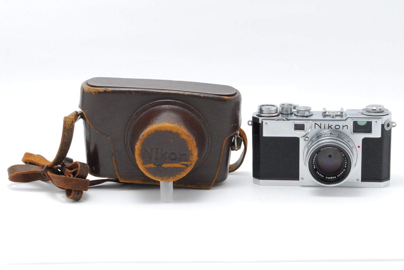 [NEAR MINT] Nikon S2 Rangefinder 35mm Film Camera Nikkor 50mm f2 Lens JAPAN