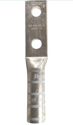 Panduit LCC300-12-X Code Conductor Copper Compression Lug, 2 Hole (5)